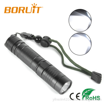 High Quality Aluminum Alloy Slim Torch / USB Rechargeable Flashlight